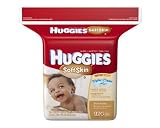 Huggies Soft Skin Baby Wipes, Refill, 552 Total Wipes 184-Count Pack (Pack of 3), Packaging may vary