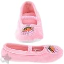 Dora the Explorer Light Pink Floral Slippers for Girls