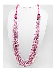 Light Pink Seed Bead Necklace