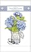 Hydrangea Linen Guest Towel