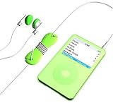 プレアデス｜Pleiades Sumajin Loop G5 30G Starter Kit Green iPod 5G 30GB シリコンケース/スマートラップ/ファンキーイヤーパッド/スクリーンフィルム/ストラップセット LSKG5-30GB-GR