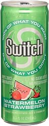 The Switch Carbonated Juice, Watermelon Strawberry, 8.3-Ounce Cans (Pack of 24)