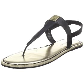 AK Anne Klein Womens Tresca T-Strap Sandal