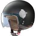 Nolan Helm Traffic Classic Plus, schwarz (Flat Black), M