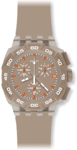 Swatch Mens SUIT400 Plastic Dial Watch