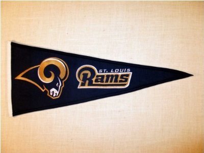 Saint Louis Rams - NFL Football Traditions (Pennants)