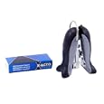 X-ACTO Orca Mini Stand Up Manual Stapler and Hole Punch, Black (73015)