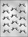 CK Products Bows 1-Inch by 2-Inch Chocolate Mold