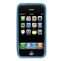 Blue Durable Soft Gel Skin Cover Case for Apple Iphone 3G, Iphone 3G S 3GS Smartphone