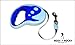 #1 Rated Retractable Dog Leash with Flexi Strong Ribbon, Heavy Duty Yet Light with Ergonomic Design and Great for Dog Walking.100% Satisfaction Guarantee (Blue)