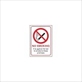 Scan No smoking PVC A5 Sign