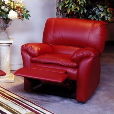 Kathy Ireland Home by Omnia Luxor Leather Recliner