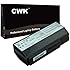 CWK&reg; High Performance Battery for Asus G73J Series Laptop Notebook Computer PC Asus 90-NY81B1000Y [8-Cell 14.8V] 24 Months Warranty