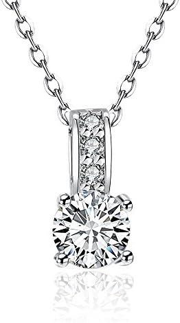 Abusun® Swarovski Elements Crystal Pendant Platinum Plating Necklace for Women