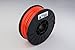 LulzBot ABS 3D Printer Filament, 3 mm Diameter, 1 kg Spool, Red
