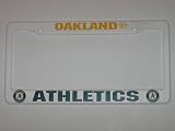 OAKLAND ATHLETICS Team Logo PLASTIC LICENSE PLATE FRAME
