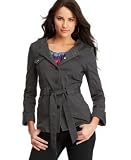 DKNY - DKNY Jeans Belted Stretch Twill Jacket