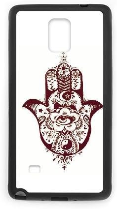 Samsung Galaxy Note 4 case, Hamsa Hand Case Cover for Samsung Galaxy Note 4,The hand of Fatima cell phone Case for Samsung Galaxy Note 4 mikci-1080663 at miici.