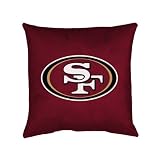 San Francisco 49ers 17"x17" Locker Room Decorative Pillow