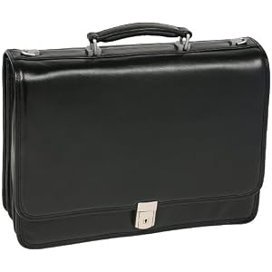 McKleinUSA River North 43555 I Series Full Grain Cashmere Napa Leather Triple Compartment Briefcase...