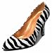 Search : 80's Faux Zebra Fur 2480 Disco Pumps 4 Inch Heels
