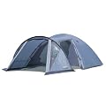 High Peak Zelt Naxos 4, hellblau/dunkelblau, 11425, 4 Personen