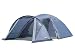 High Peak Zelt Naxos 4, hellblau/dunkelblau, 11425, 4 Personen