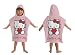 Hello Kitty Sweet Pink Poncho Bath Beach Towel OFFICIAL