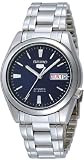 Stainless Steel Seiko 5 Automatic Blue Dial