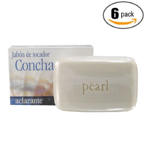 Grisi Natural Mother Of Pearl Soap, 3.4 oz (Pack of 6)