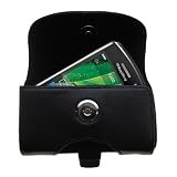 Horizontal Leather Case with Belt Clip / Loop for the Verizon Storm