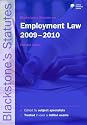 Blackstone's Statutes on Employment Law 2009-2010 (Blackstone's Statute Series)