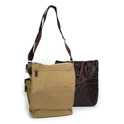 Large Light Brown Messenger Bag Handbag