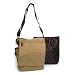 Large Light Brown Messenger Bag Handbag