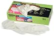 Stanley Hand Helpers Disposable Latex Gloves, Lightly Powdered, One Size Fits All - 100 Count #9010-90