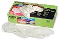 Stanley Hand Helpers Disposable Latex Gloves, Lightly Powdered, One Size Fits All - 100 Count #9010-90