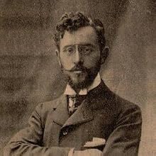 Florent Schmitt - 1900. Portrait by Eugène Pirou