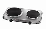 Russell Hobbs 15199 Stainless Steel 2 Plate Mini Hob