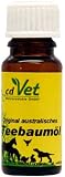 cdVet Naturprodukte 64 Teebaum&ouml;l aus kontrolliert biologischem Anbau und Wildwuchs, 10 ml