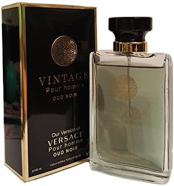 Secret Plus Vintage Pour Homme OUD Noir Perfume (Imitation Perfume) - Our version of Versace (100ml)