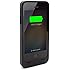 iPhone 5S Battery Case, Lenmar Meridian 2300 mAh MFI Approved [Slim] [Extended Battery Charger] [100% Additional Battery Life], Black