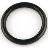Color Coated Stainless Steel Segment Ring: 14g, 3/8, Black