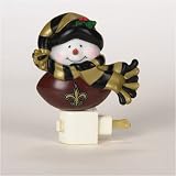New Orleans Saints NFL Snowman Night Light (5)