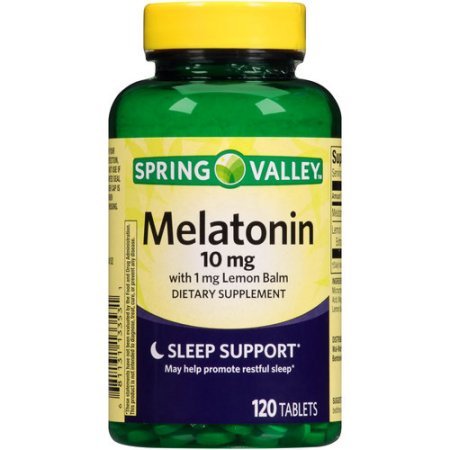 Spring Valley Melatonin 10 Mg Timed Release 120 Tablets