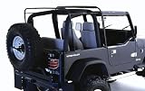 Rampage 69999 Soft Top Replacement Hardware, (All Metal Parts, Tailgate Bar, Adj Spreader Bars, Upper Door Windshield Inserts) 87-95 Jeep Wrangler