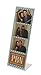 Marketing Holders Photo Booth Frames 2x6 Inches Pack of 25 Slanted Countertop Tabletop or Desktop Stand Clear Acrylic