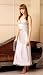 kumi kookoon Genevieve French Pleated Silk Gown