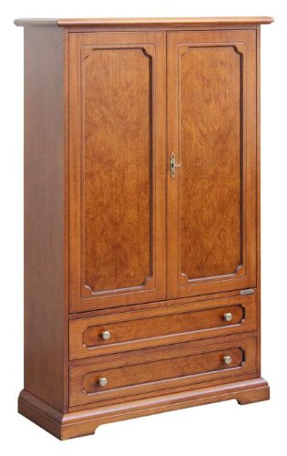 Arteferretto - Schrank 2 Türen mit Wurzelholz