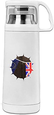 HYRONE Unisex Funny See Eu Later 1 Logo Stainless Steel Vacuum Mug