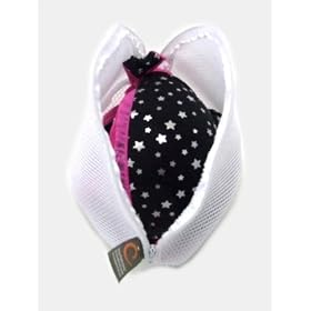 5 Large Lingerie Zipped Bra Net Wash Bags 26 x 18 x 14cms, for Bra sizes DD up to GG